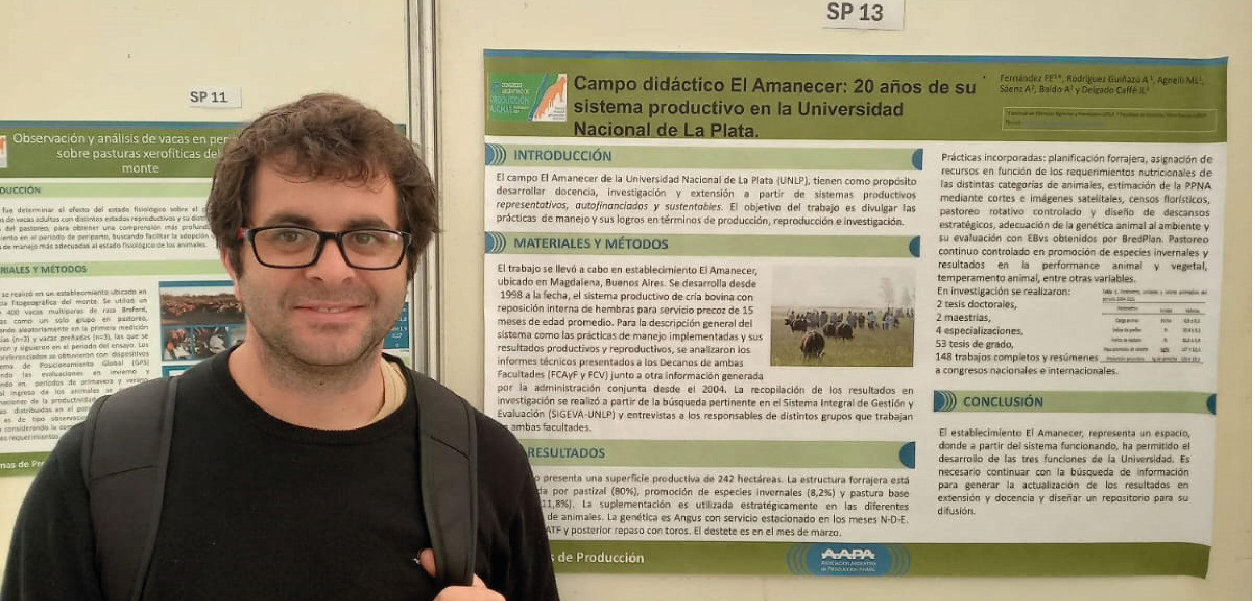 Docentes de nuestra Facultad participaron del 47° Congreso Anual de Producción Animal