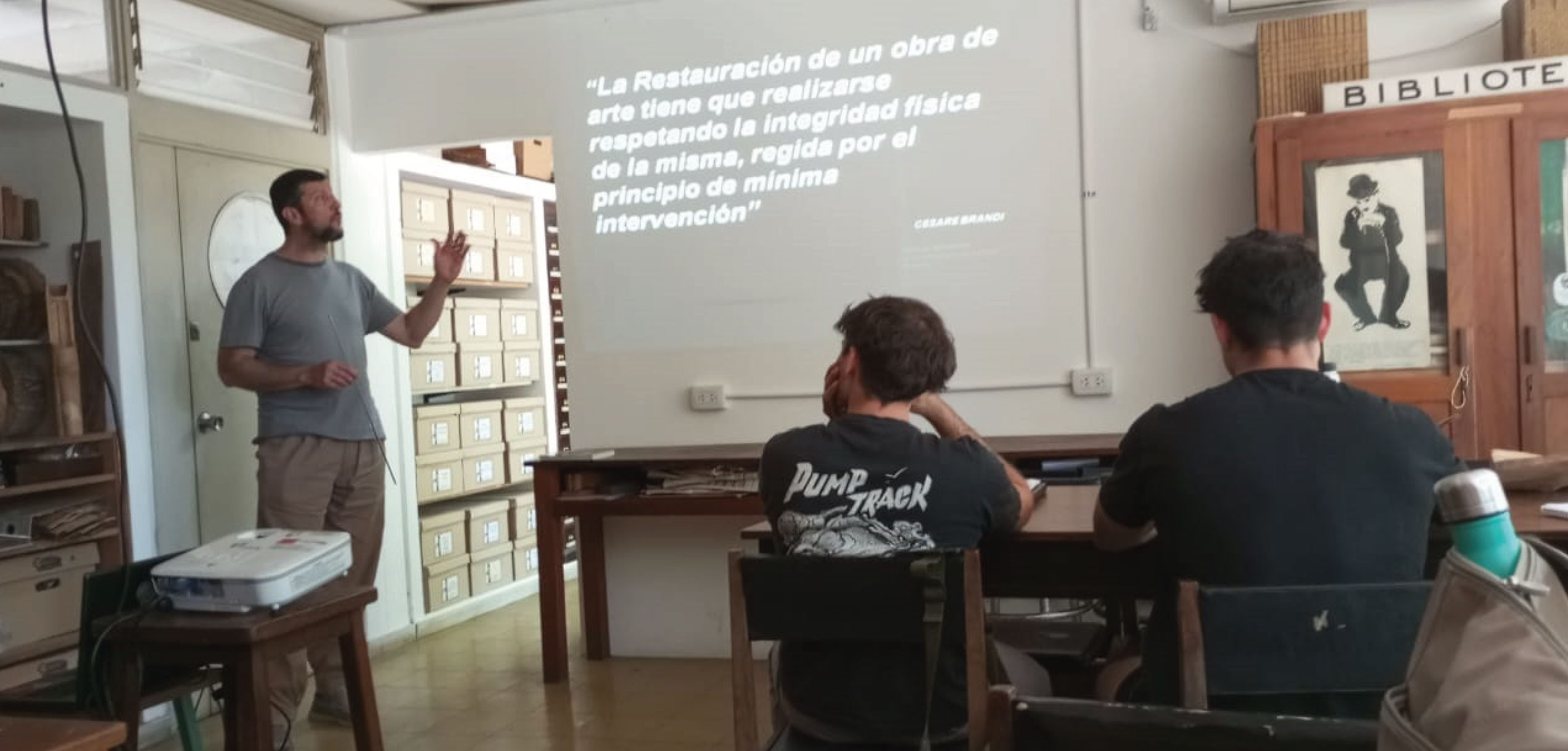 Charlas en el marco del curso optativo Identificación de Maderas Comerciales (cátedra de Dendrología)