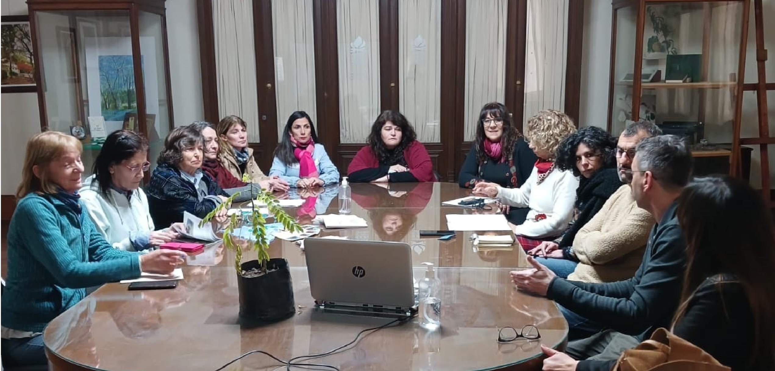 Reunión por el proyecto de extensión 