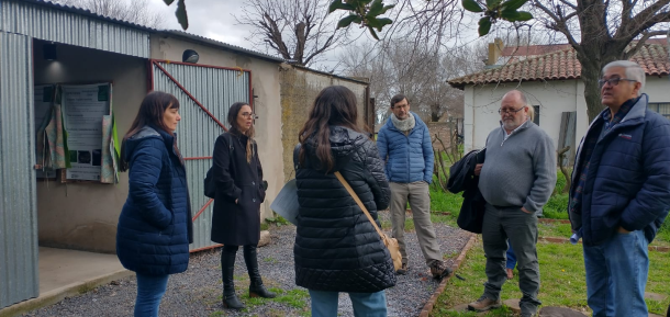 Reunión en la Biofábrica Escuela