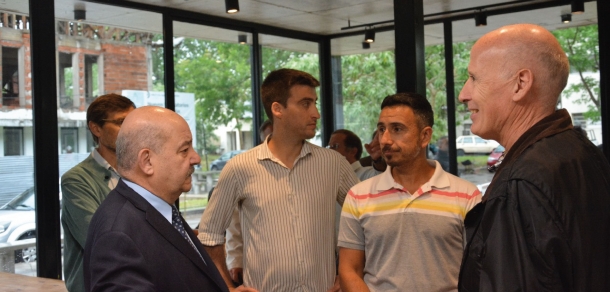 Visita a la Facultad del Vicepresidente Académico de la UNLP