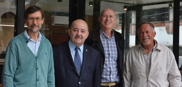 Visita a la Facultad del Vicepresidente Académico de la UNLP