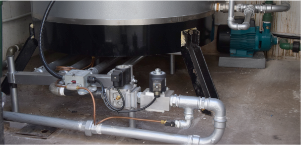 Instalación y puesta en funcionamiento de una nueva caldera generadora de vapor