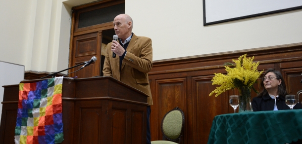 Entrega de diplomas a la primera cohorte de estudiantes de la Tecnicatura Universitaria en Agroecología 