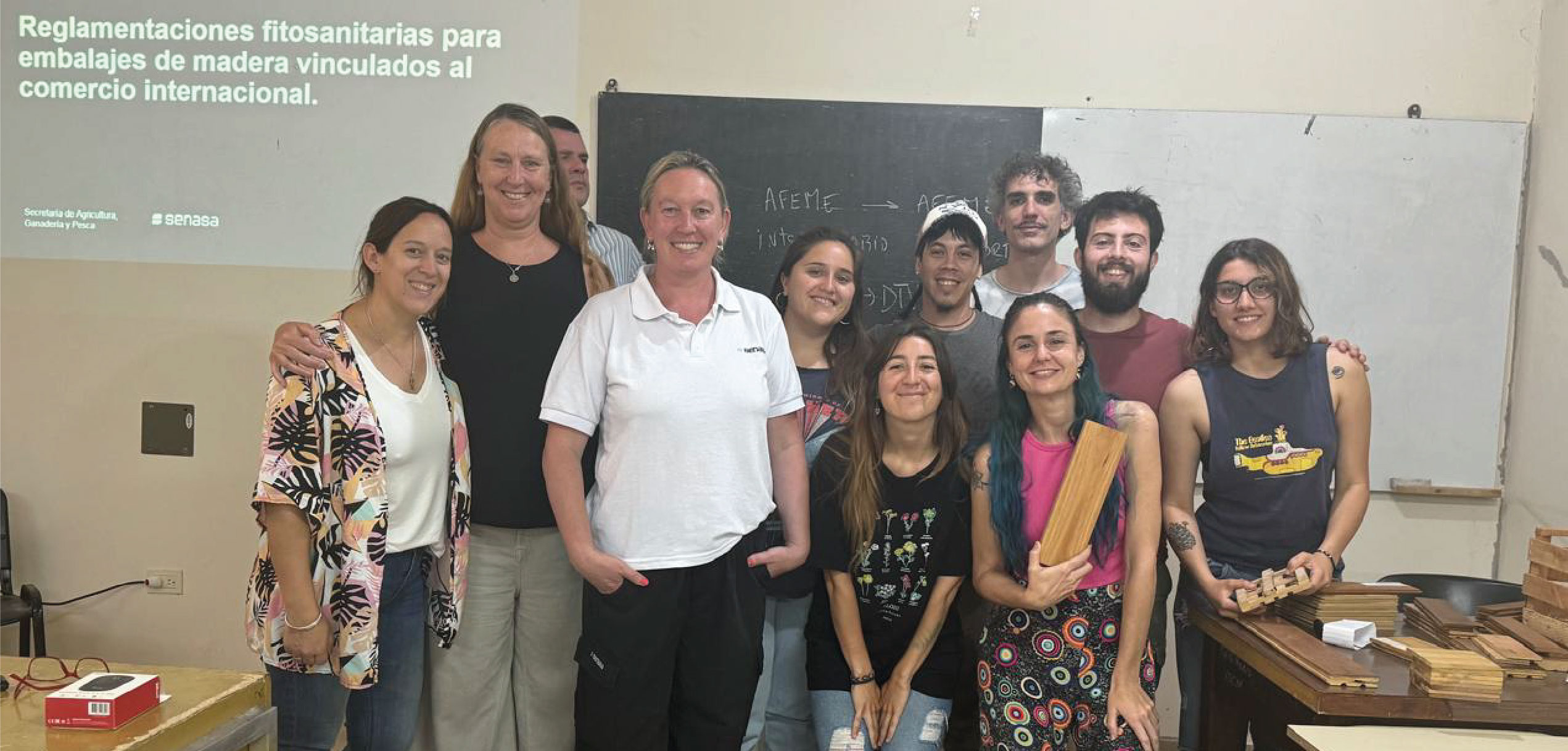 Charla abierta “Reglamentaciones fitosanitarias para embalajes de madera vinculados al comercio internacional”