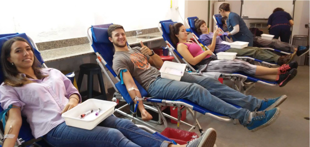 Campaña de Donación de Sangre que realizamos junto al Instituto de Hemoterapia de la Pcia. de Buenos Aires