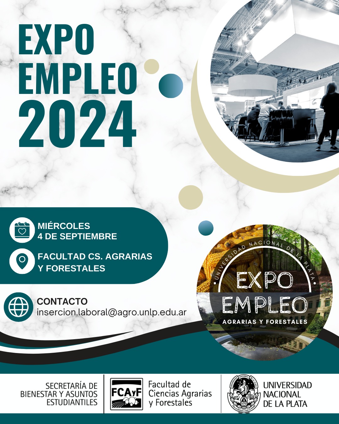 1ra Edición EXPO EMPLEO – Empleo y Desarrollo profesional en el Sector Agropecuario y Forestal